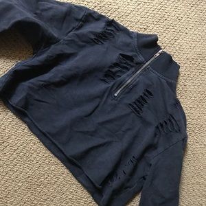 LF emma & sam quarter zip
